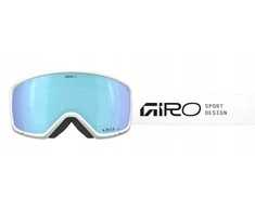 Giro RINGO Baltas STACKED (OTG) žieminiai akiniai (toriniai) (RYŠKŪS-Carl Zeiss ROYAL 19-42% S2 spalvoti veidrodiniai lęšiai)
