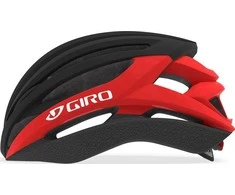 Giro Sintaksė kelio šalmas matinė juoda ryškiai raudona S (51 -55 cm) (GR- 7099)