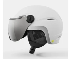 Giro Kask zimowy damski GIRO ESSENCE MIPS matte baltas / sidabrinis flash dydis S (52-55.5 cm)