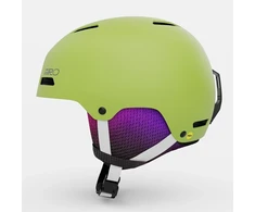 Giro jaunimo žieminis šalmas GIRO CRUE matinės fluorescencinės žalios spalvos, XS dydis (48,5-52 cm)