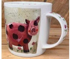 Giro Puodelis M59 Pig Pearl