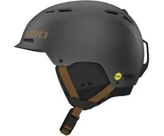 GIRO TRIG MIPS žieminis šalmas metalinės anglies spalvos, gelsvai rudas, M dydis (55,5-59 cm) (NAUJIENA 2024/2025)