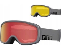 Giro Žieminiai akiniai GIRO ROAM Pilkas WORDMARK (lęšiai AMBER SCARLET 39% S2 + Geltonas 77% S1) (NAUJIENA 2023/2024)