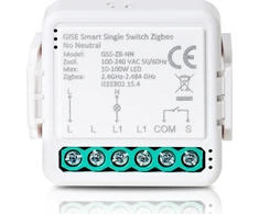 GISE išmanusis vienos relės modulis (ne N) Zigbee | Tuya | GSS-ZB-NN