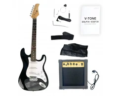 V-TONE ESST39 BK gitara elektrinė 4/4 stratocast