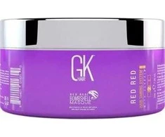 GK hair Global Keratin Bombshell plaukų dažymas Kreminis kaukė Dažomoji kaukė Raudona, 200 g
