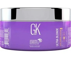 GK hair Global Keratin Bombshell Hair Colouring Kreminis Mask Colouring Ultra Skirtas šviesiems plaukams, 200 g