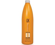 GK hair Global Keratin Developer plaukų oksidantas Kreminis 8 vol., 1000 ml