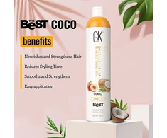 GK hair Global Keratin The Best Coco Hair kreminis . plaukų tiesinimo mišinys, 1000 ml