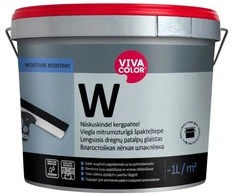 Drėgnų patalpų glaistas VIVACOLOR W, 3 l
