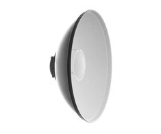 „GlareOne Beauty Dish 50 Softlight“ – 50 cm skersmens lėkštė (balta)