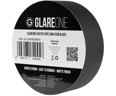 GlareOne Gafterio juosta 50m/5cm Juoda (GL1GAF5050BCK)