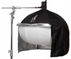 „GlareOne Lantern Softbox 120 PRO“ – komplektas su prijuoste