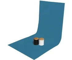 „GlareOne“ PVC fonas 60x130 cm – turkio spalvos
