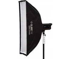 „GlareOne Softbox 25x100 PRO“ studijinė lempa – komplektas su grotelėmis