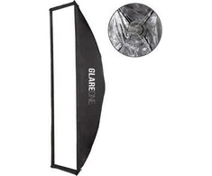 GlareOne Stačiakampė minkšta dėžė GlareOne greitas surinkimas Lengvas sulankstymas 30x120 cm