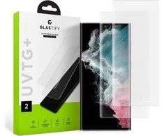 Grūdintas stiklas GLASTIFY UVTG+ 2-PACK GALAXY S22 ULTRA