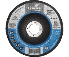 Lukas Erzett LUKAS DISKINIS ŠLIFAVIMO DISKAS 125mm P60 PURPLE GRAIN