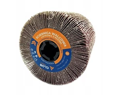 Glob Šlifavimo volelis su lapeliais Tools iš šlifavimo drobės 100x100x19mm Satyniarka (GLOBTOOLS-SLW-10019-P080)