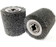 Globe skirtas medienos sendinimui su abrazyviniu pluoštu 100 x 100 x 19 mm (GLOB-SZ-WLOKNO)