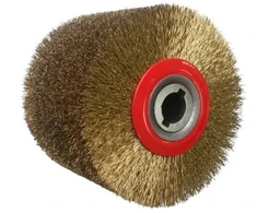GLOB Šepetys vielinis medienai sendinti iš žalvario vielos 125x100x19 mm (GLOB-SZG-DRUT2-125)