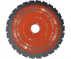 Global GLOBAL SAW plieno pjovimo diskinis pjūklas 135 x 1,2/1,0 x 20 mm / 26z CERMET
