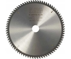 GLOBAL SAW Piła tarczowa do cięcia aliuminio 210 x 2,2/1,7 x 25,4mm / 80z CERMET