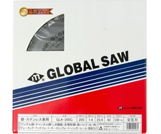 GLOBAL SAW Diskinis pjūklas plienui pjauti 205 x 1,4/1,1 x 25,4 mm / 42z CERMET