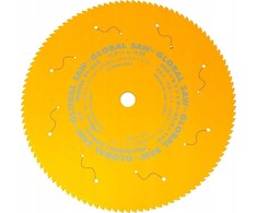GLOBAL SAW Diskinis pjūklas, skirtas pjauti nerūdijantį plieną GLOBAL SAW 355 x 2.1 / 1.7-1.9 x 25.4mm / 110z CERMET