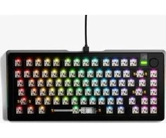 Glorious GMMK 3 Pro 75 % Custom žaidimų klaviatūra – Barebone, ANSI išdėstymas, juodos spalvos