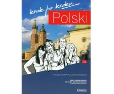 KNYGA Anna Stelmach Iwona Stempek Polski Krok po Kroku 2 - Student's Textbook + MP3 audio download + e-coursebook