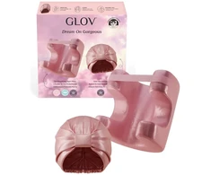 GLOV_SET „Dream On“ – nuostabi atlasinė plaukų kepuraitė + puošiamoji naktinė pagalvė