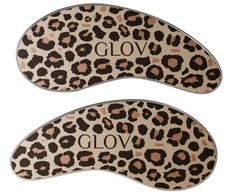 Glov „Infinity Eye Patchs“ daugkartinio naudojimo drėkinamieji silikoniniai paakių pleistrai, „Cheetah“ spalvos