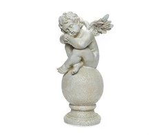 Glov STATUE SLEEPING ANGEL ON GLOBE