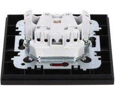 DATA SINGLE SOCKET OUTLET WITH FRAME SANTRA/4142-19/EPN 230 V 16 A Elektro-Plast