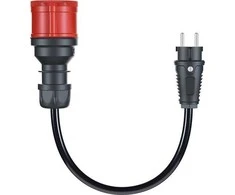 Go Echarger Go-e Gemini flex adapteris 11 kW CEE 3-fazė 16A - namų lizdas (CH- 04- 30)