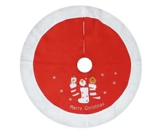 GoDan Kilimėlis kalėdinei eglutei raudonas 80cm