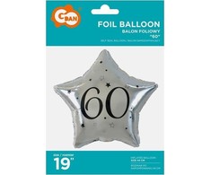 GoDan Juostinis balionas 60-oji sidabrinė žvaigždė