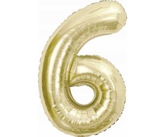 GoDan BALLOON FALL 6 CHAMPAGNE 85CM GO PBH