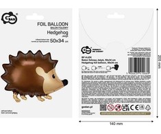 GoDan folijos balionas Hedgehog 50x34 BF-HJZK 10669