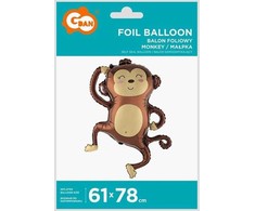 GoDan Balon foliowy Małpka 61x78cm BF-HMAL 85812