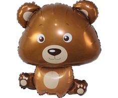 GoDan Teddy Bear folijos balionas didelis 60x55 BF-HMSD 10621