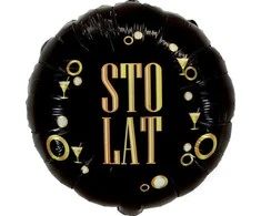 GoDan Sto Lat B&amp;G Party folijos balionas, 18 colių
