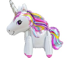 GoDan Balon foliowy tęczowy Vienaragis - 65 cm - 1 vnt. universalus