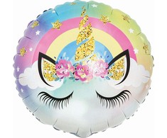 GoDan Balon foliowy Vienaragis, pastelinis, 45 cm, 1 vnt.