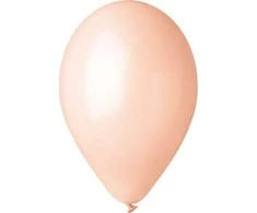 GoDan 12 "Lašišų pastelinis balionas" pakuotė 100 vienetų, skersmuo 30 cm (12), perimetras 95 cm