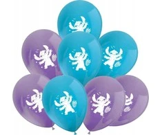 GoDan AST. BALON Stitch &amp; Angel Disney, 8 vnt.