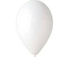 GoDan Balonai baltos 26cm 100 vienetų
