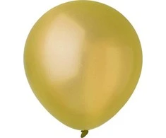 GoDan Balony Decomex metalinis auksinis 100szt
