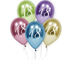 GoDan BALIONAI 18 platininiai 12 colių / 5vnt